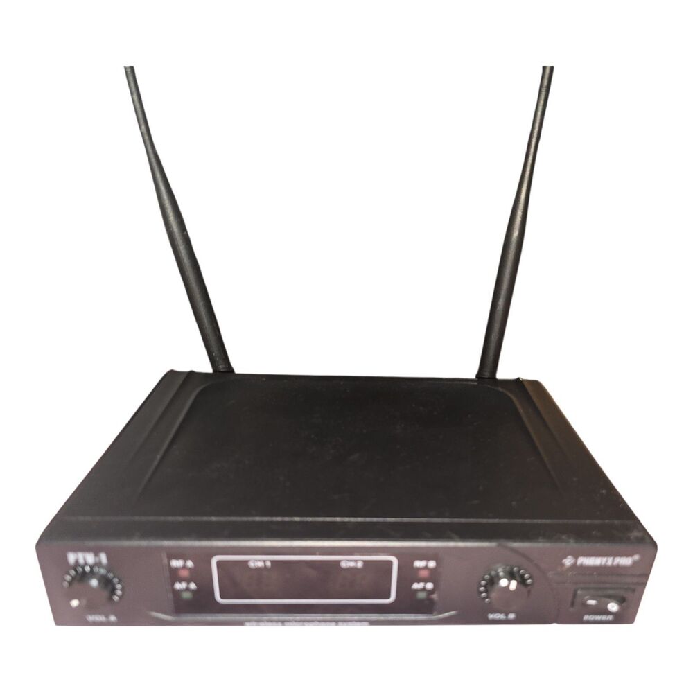 Phenyx Pro PTV-1 VHF Dual Wireless Microphone System*SEE DESCRIPTION